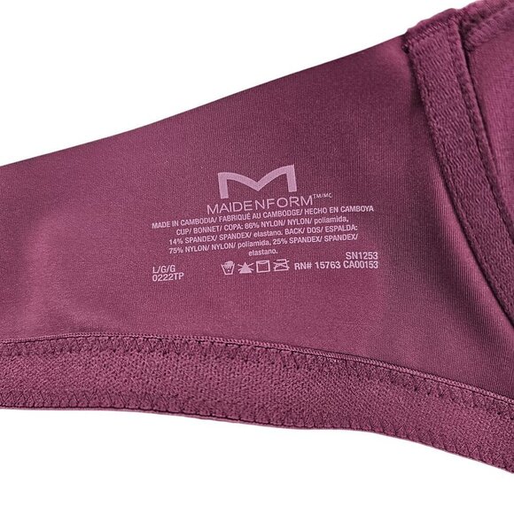 Maidenform Women's Comfort Crush Pretty Lace Lightly Lined Wireless Bra - NWT - Picture 6 of 16